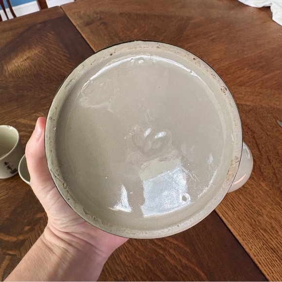 Vintage Siamese Cat Teapot with 3 Matching Cups - Picture 5 of 5